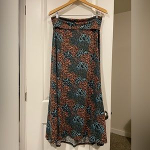 LuLaRoe Maxi skirt-never worn